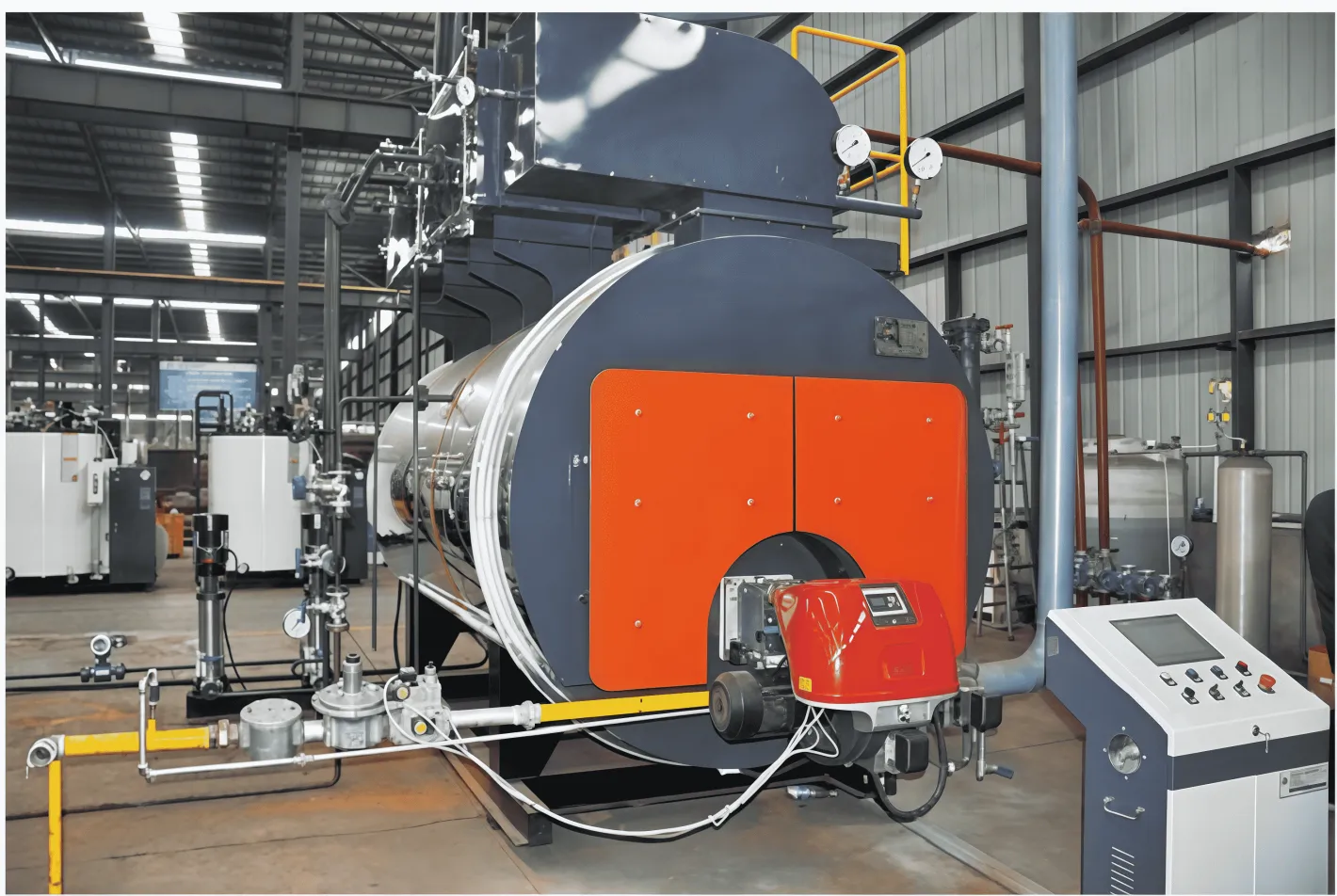 WNS Series Condensing Steam Boiler - Steam Boiler - foodmachtech